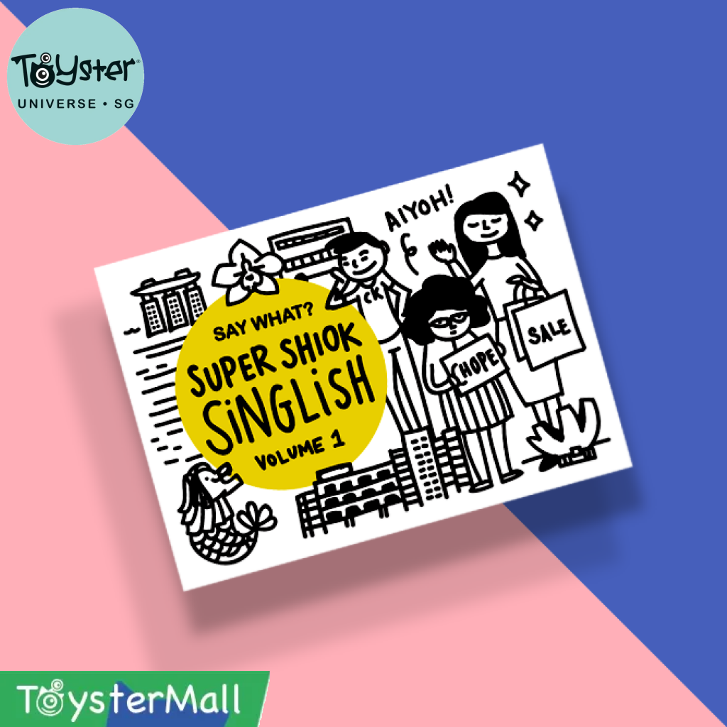 SAY WHAT? Learn Singlish Playing Cards - Card Games