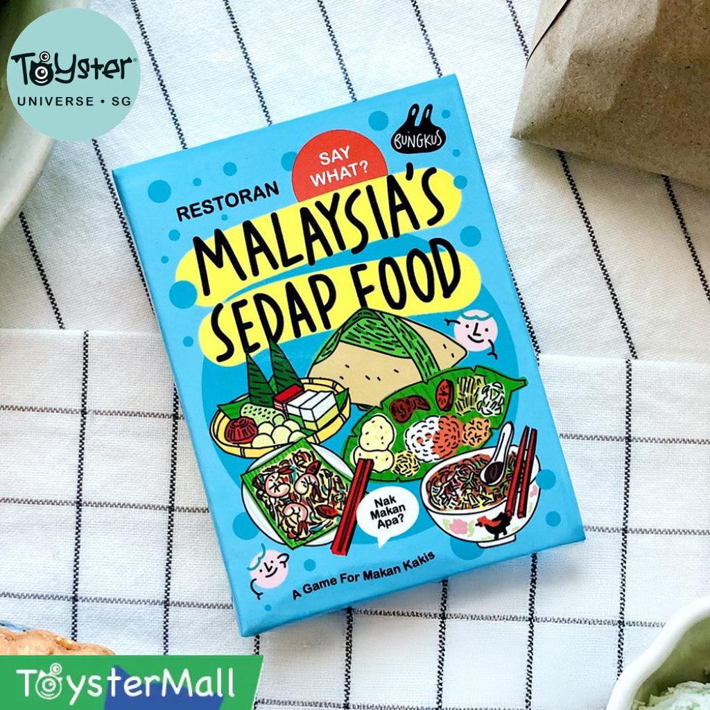 SAY WHAT? Malaysia’s Sedap Food Card Game - Card Games