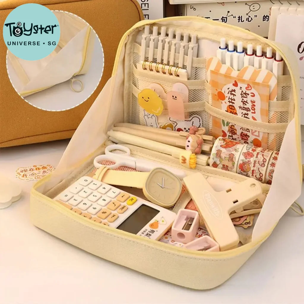 School Supplies Korean Style Makeup Cosmetic Bag