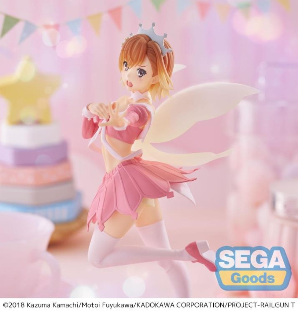 SEGA A Certain Scientific Railgun T Luminasta Mikoto Misaka (Great Spirit Maid) Figure - Luminasta