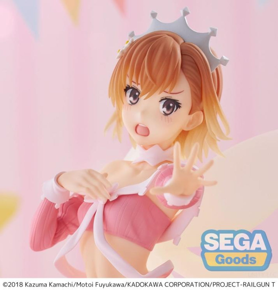 SEGA A Certain Scientific Railgun T Luminasta Mikoto Misaka (Great Spirit Maid) Figure - Luminasta