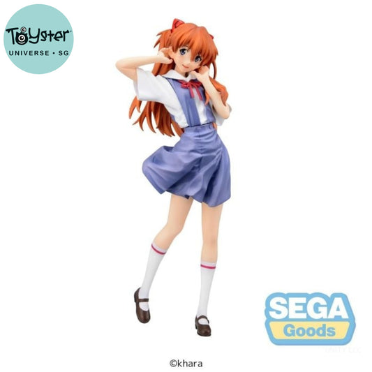 SEGA Rebuild of Evangelion XStellar Asuka (Uniform Ver.) Figure - Luminasta