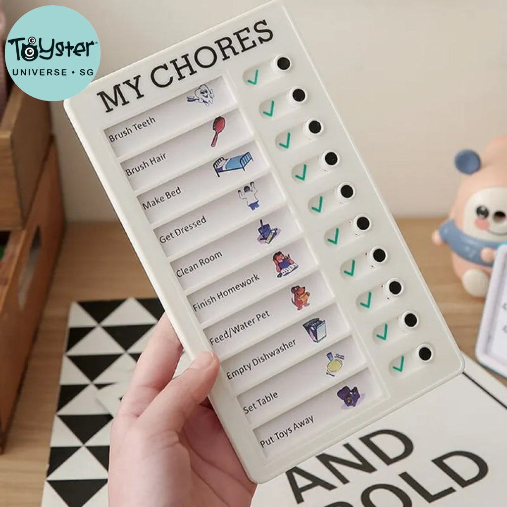 Self-Discipline Reusable Checklist Board