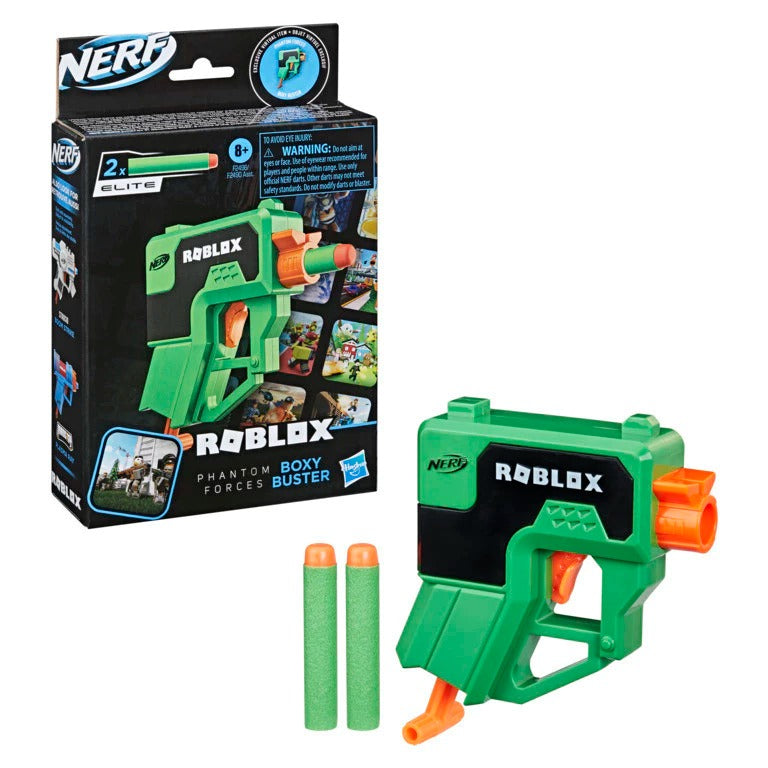 NERF Roblox Phantom Forces: Boxy Buster Dart Blaster