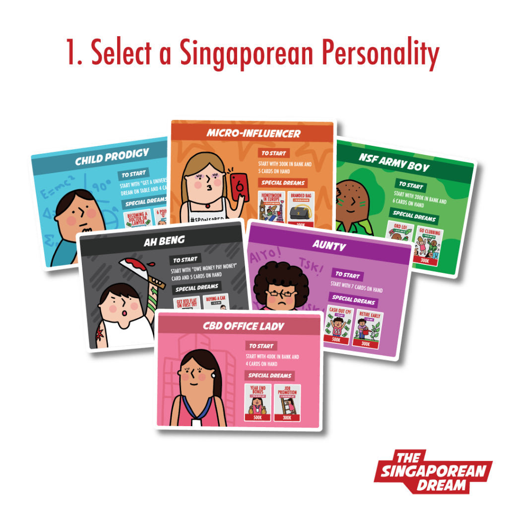 The Singaporean Dream Card Game