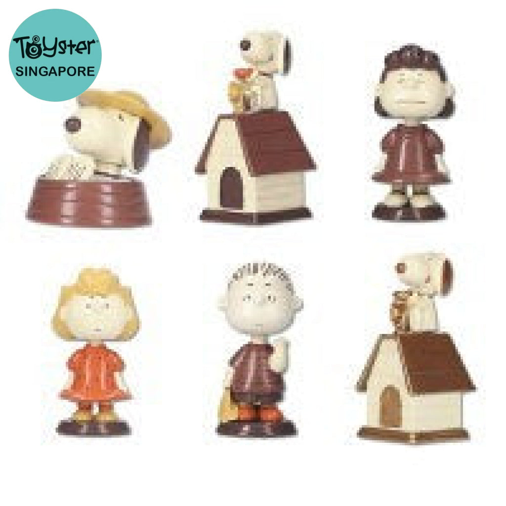 Shaky! Peanuts Bubble Head Doll Natural Color Edition 3 - Blind Box Peanuts