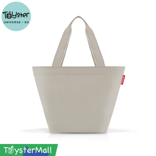 shopper M herringbone sand - Shopping Bag