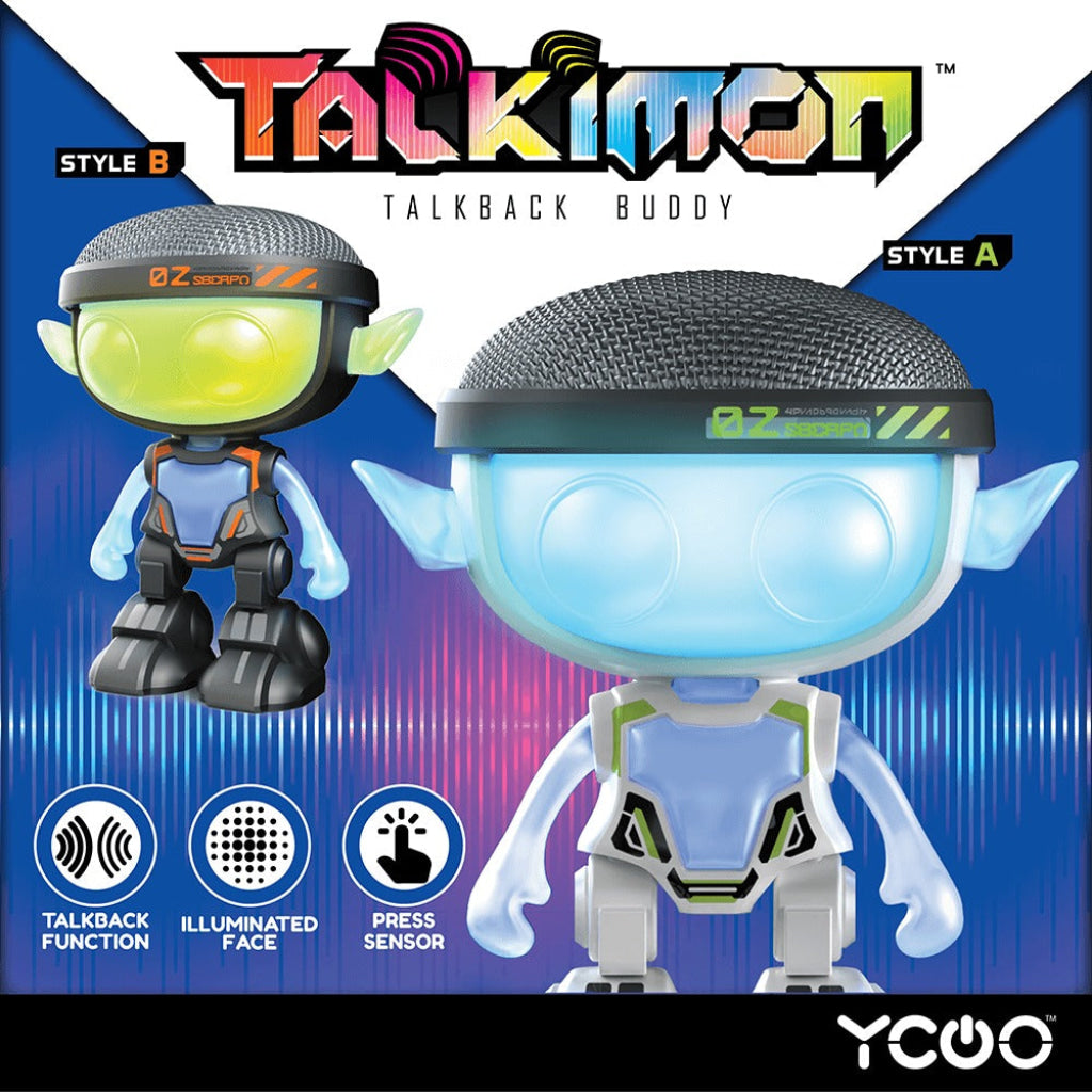 Silverlit YCOO TALKIMON (Black) - Silverlit