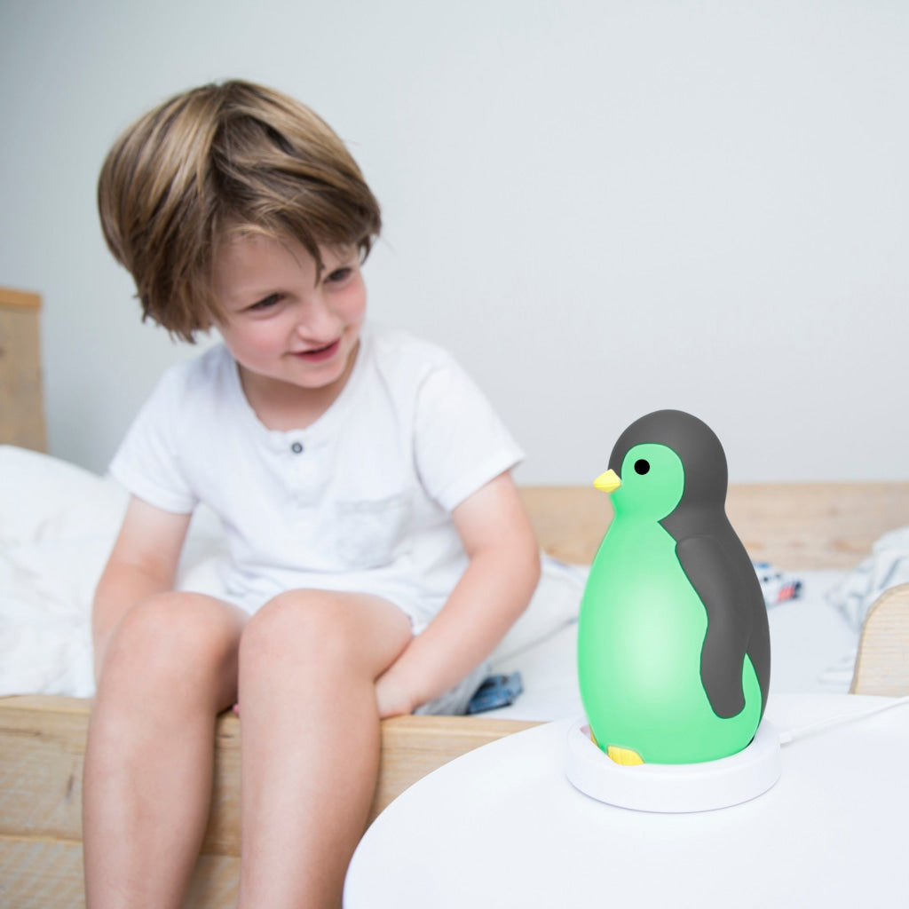 Sleep Trainer with Nightlight and Wireless Speaker - Pam the Penguin - Nightlight
