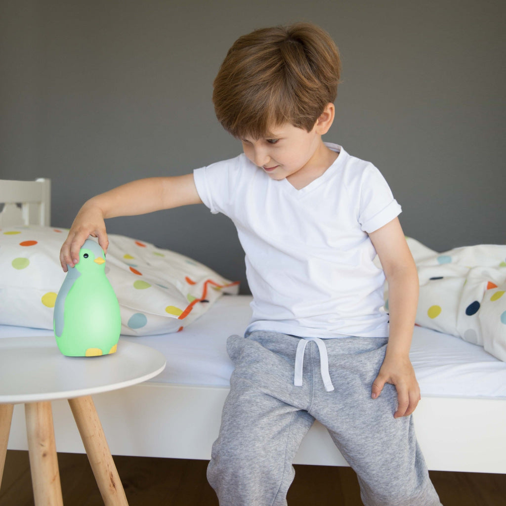 Sleep Trainer with Nightlight and Wireless Speaker - Pam the Penguin - Nightlight