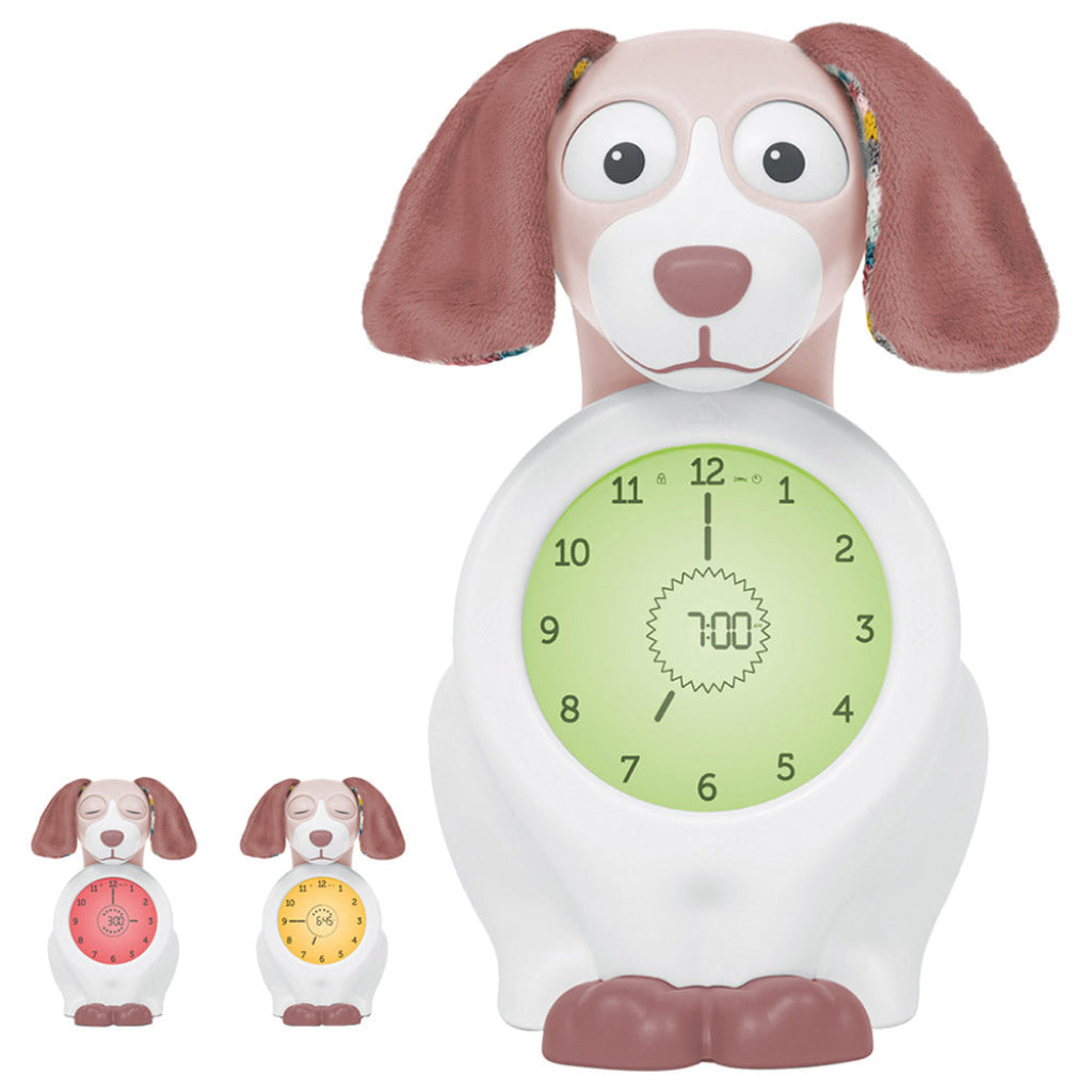 Sleep Trainer with Nightlight - Davy the Dog - Purple - Baby Care