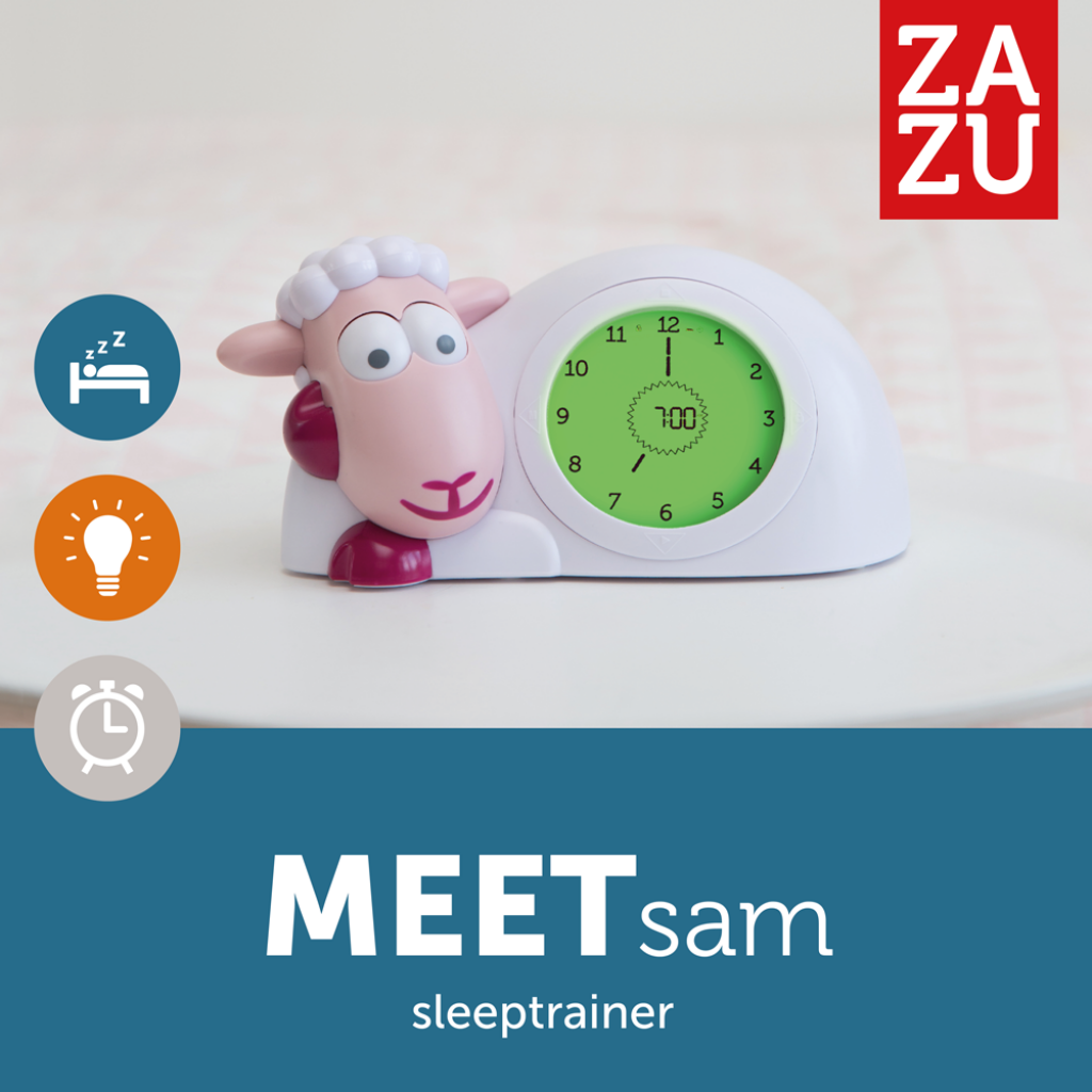 Sleep Trainer with Nightlight - Sam the Lamb - Nightlight