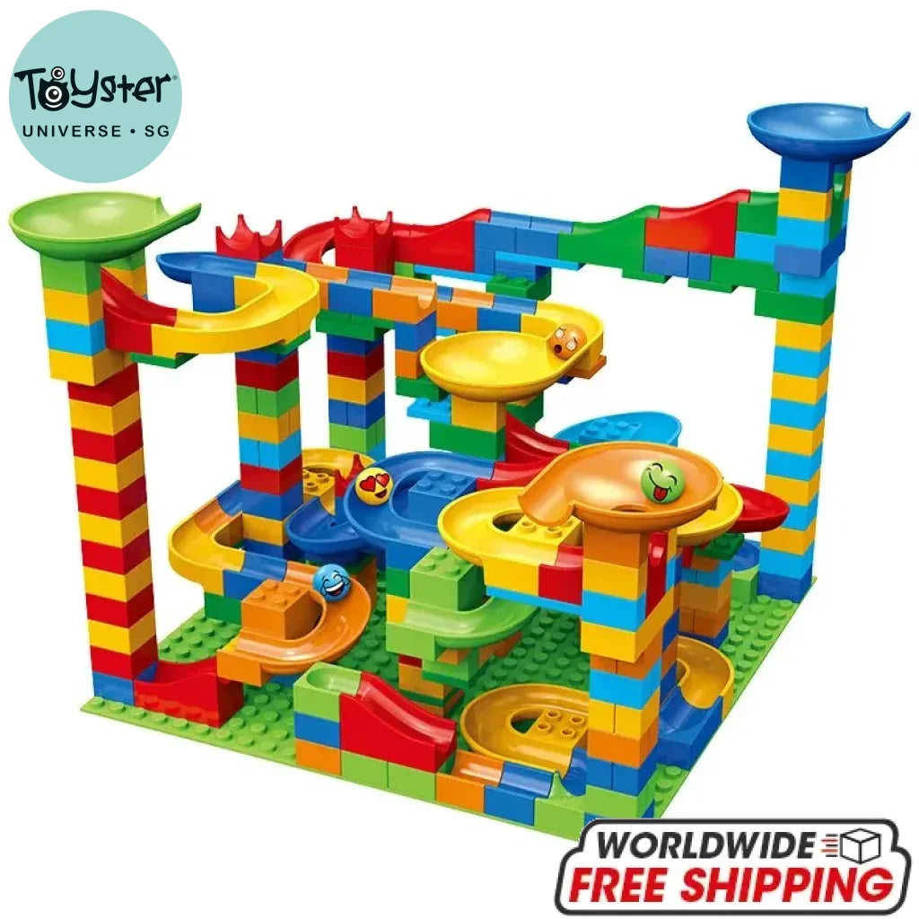 Slide Assembling Building Blocks