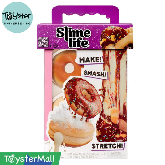 Slime Life Choco Icing Round & Cream Filled Donuts DIY Slime Kit - Slime Life