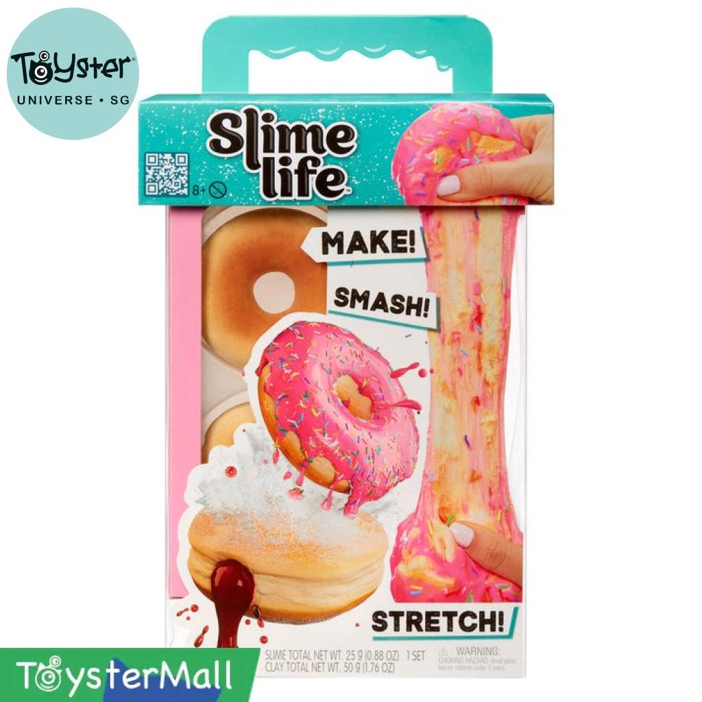 Slime Life Pink Icing Round & Jelly Filled Donuts DIY Slime Kit - Slime Life