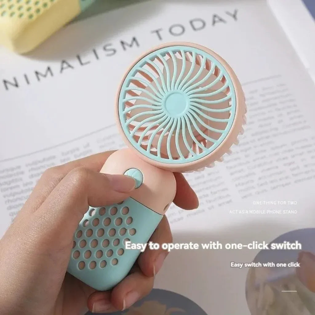 Small Handheld Charging Fan