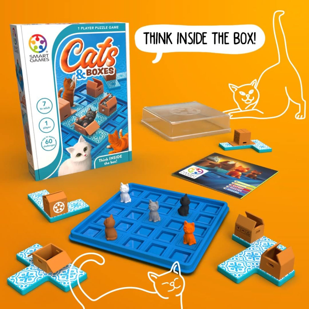 Smartgames - Cats & Boxes Travel Game