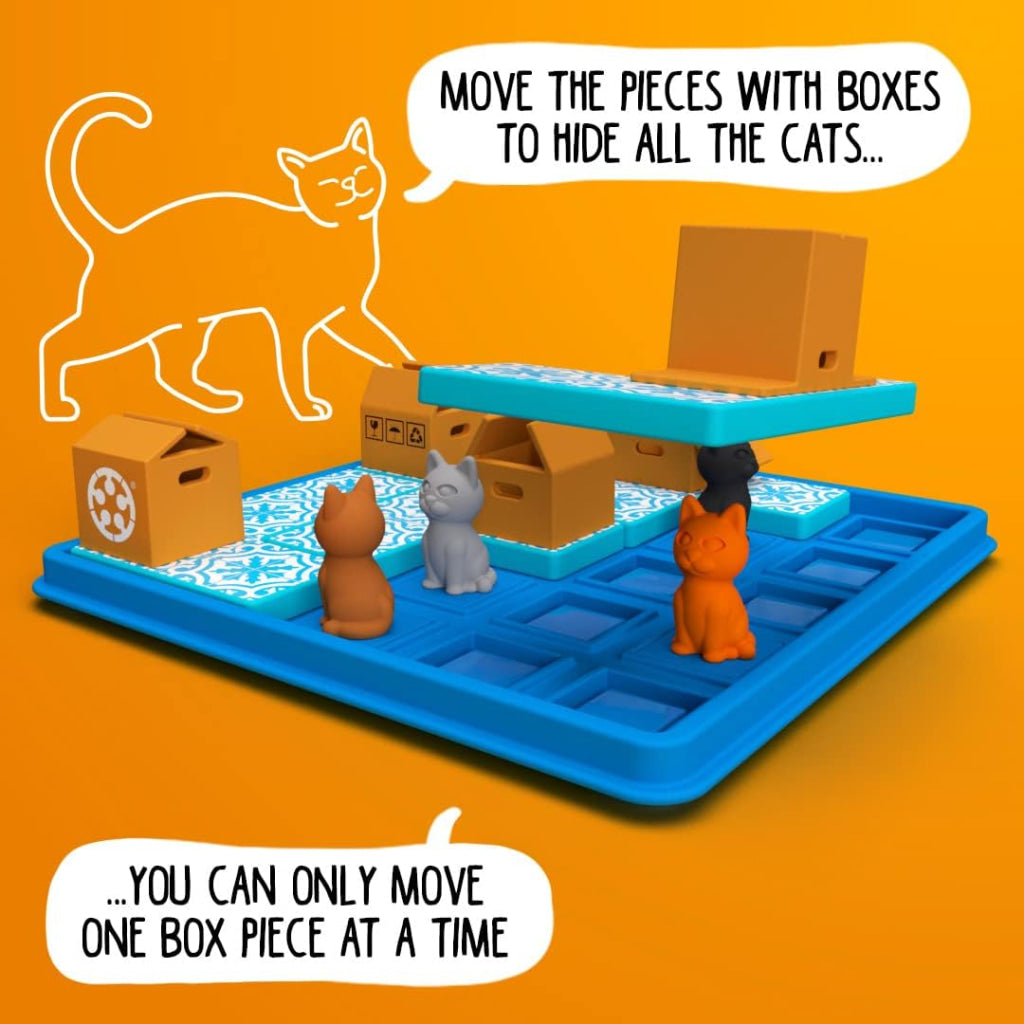 Smartgames - Cats & Boxes Travel Game