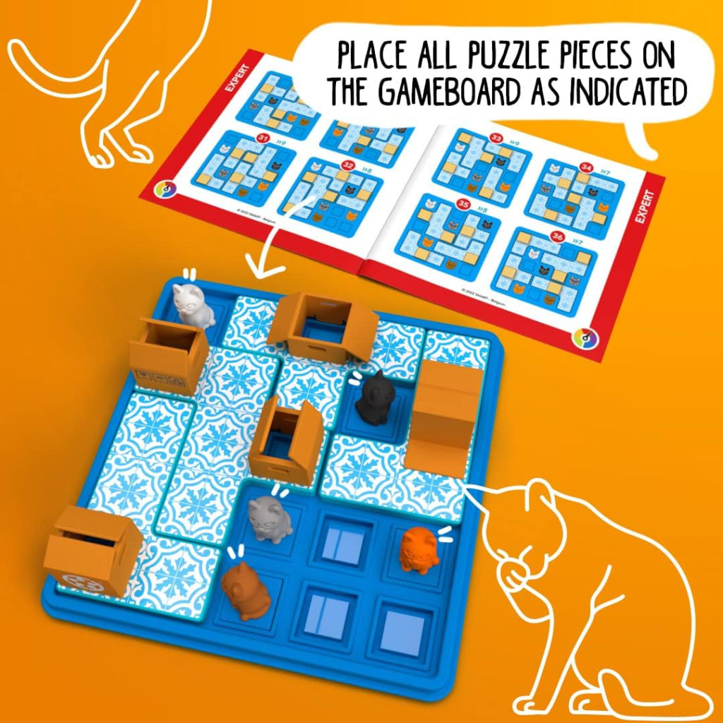 Smartgames - Cats & Boxes Travel Game