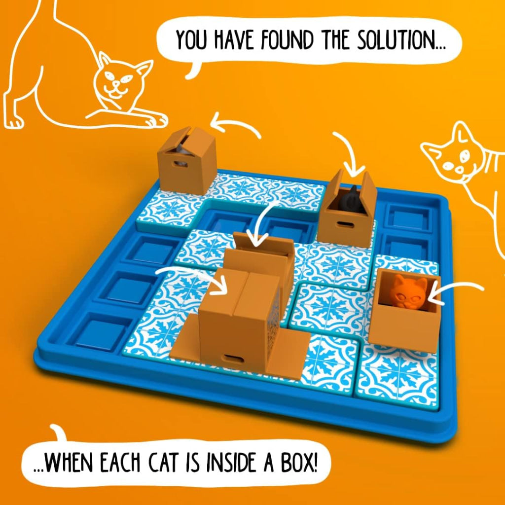 Smartgames - Cats & Boxes Travel Game