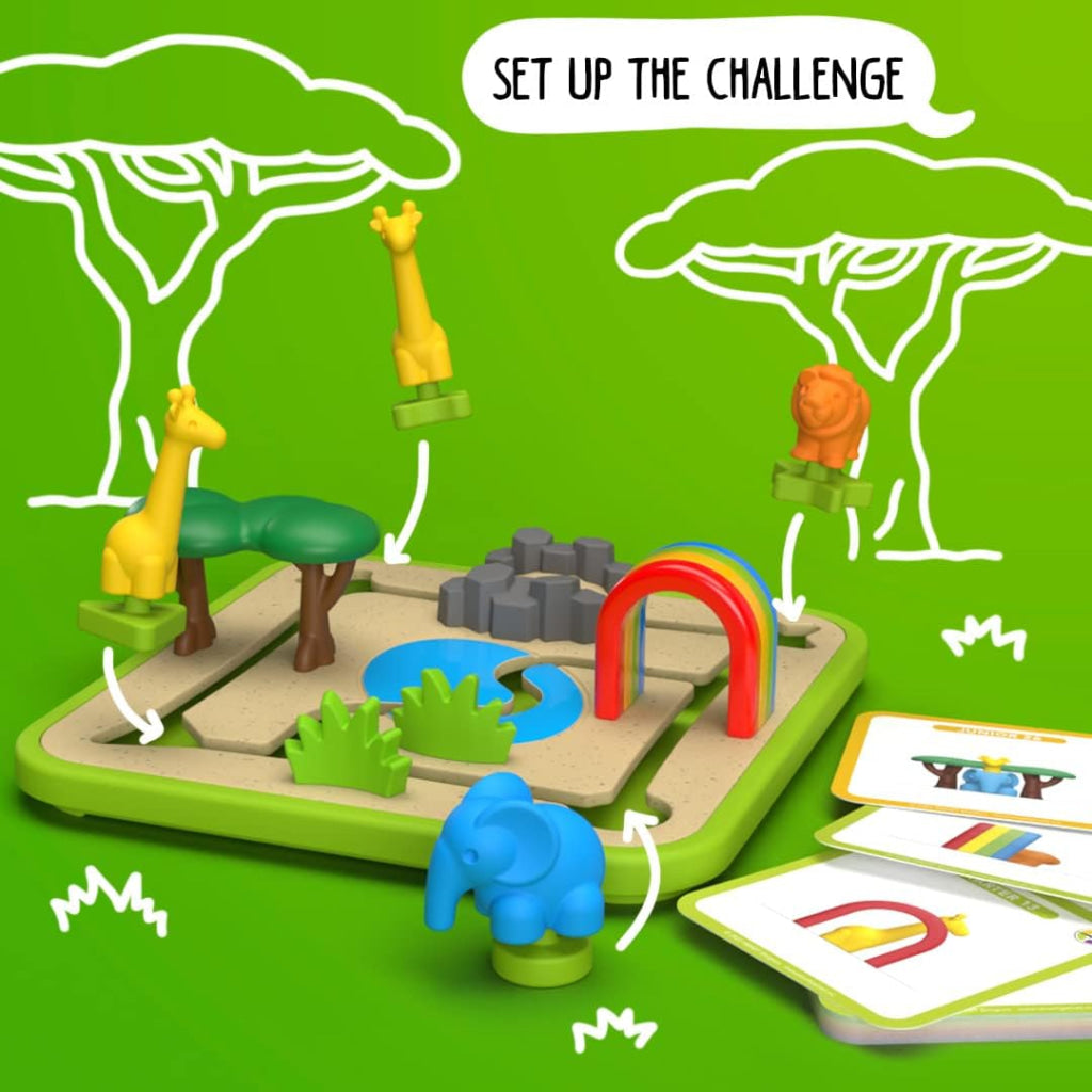 Smartgames - Safari Park Jr. Preschool Puzzle Game