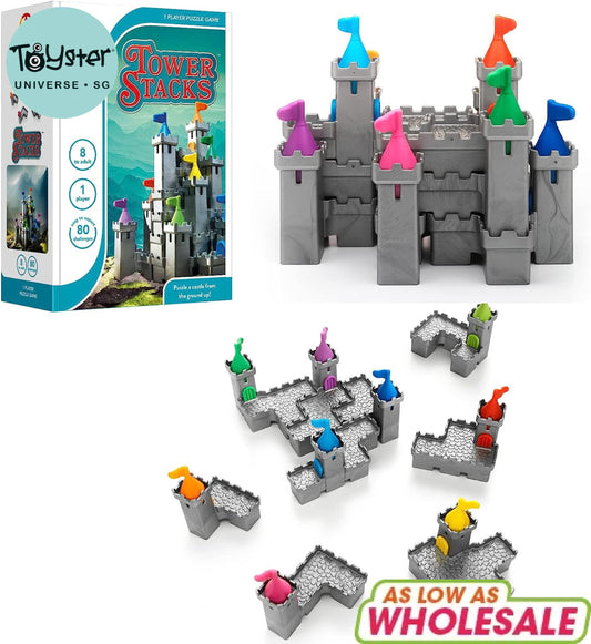 Smartgames - Tower Stacks Castle Building Game