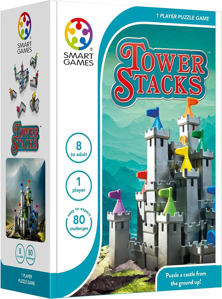 Smartgames - Tower Stacks Castle Building Game