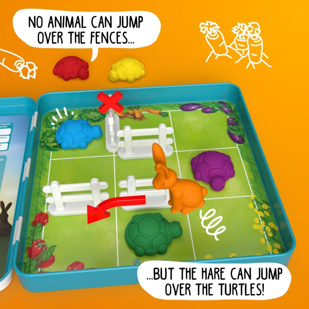 Smartgames - Turtle Tactics Metal Box Travel Game