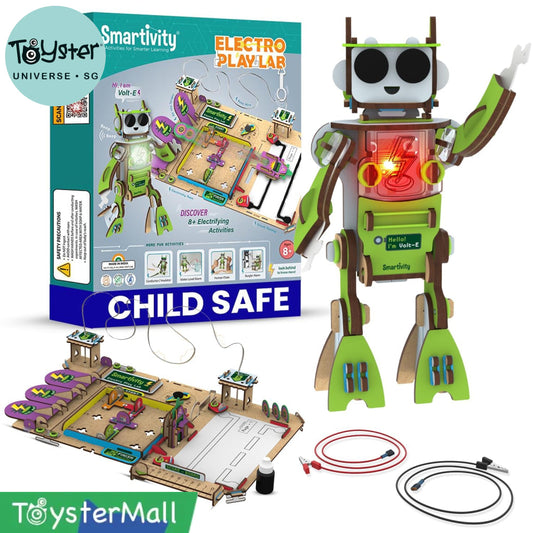 Smartivity Electro Play Lab Multiple Circuits Experiments Construction Toy - Brain
