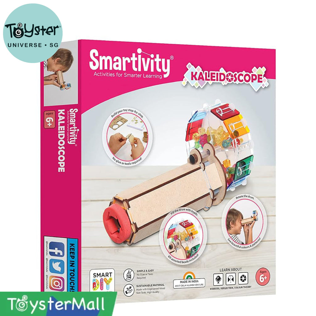 Smartivity Fantastic Optics Kaleidoscope DIY STEM Construction Toy - Brain