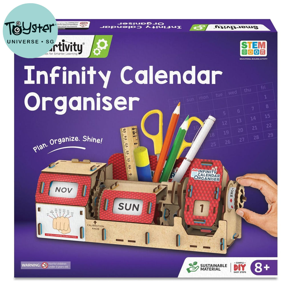 Smartivity Infinity Calendar Organiser DIY STEM Construction Toy - Brain