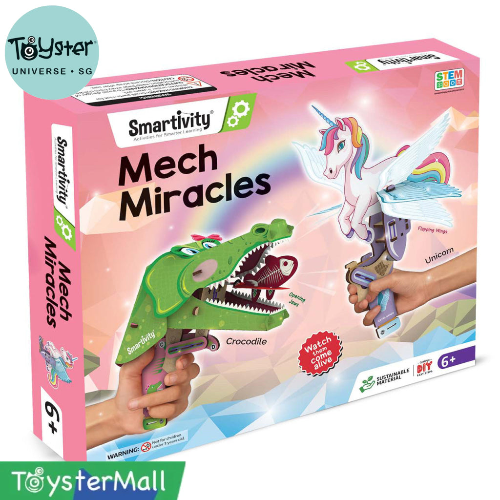 Smartivity Mech Miracles DIY STEM Construction Toy - Brain