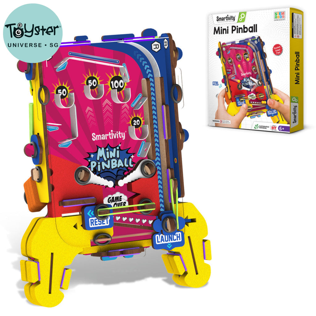 Smartivity Mini Pinball DIY STEAM Construction Game - Brain