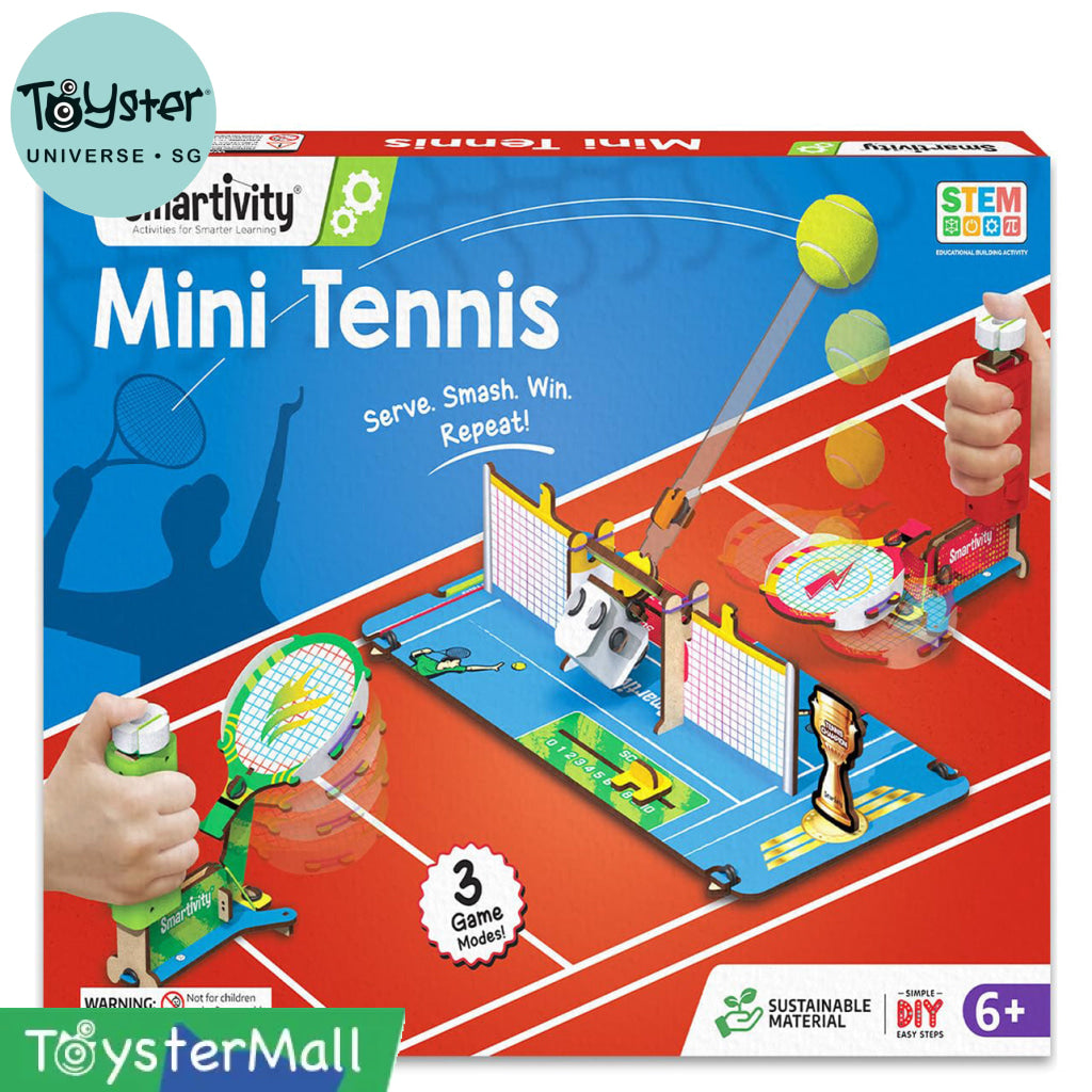 Smartivity Mini Tennis DIY STEM Construction Game - Brain