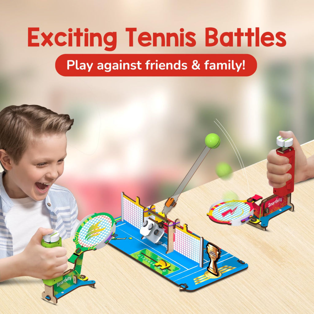 Smartivity Mini Tennis DIY STEM Construction Game - Brain