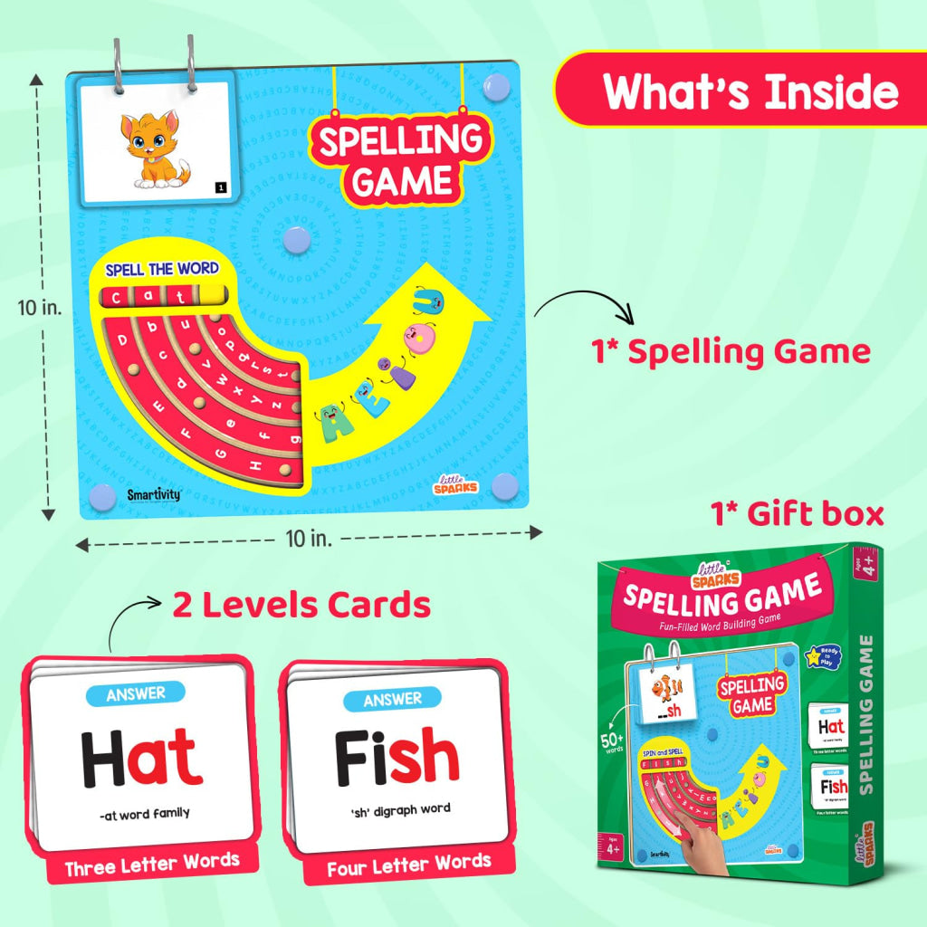 Smartivity Spelling Game - Brain