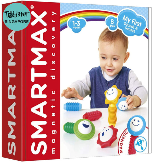 Smartmax My First Sounds & Senses Magnetic Discovery Building Kit