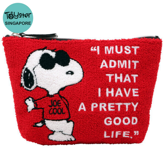 Snoopy Sagara Pouch - Red Peanuts