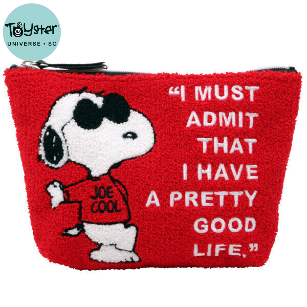Snoopy Sagara Pouch - Red Peanuts