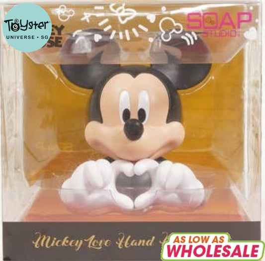 Soap Studio Disney Mickey Love Hand Mini Bust - Disney