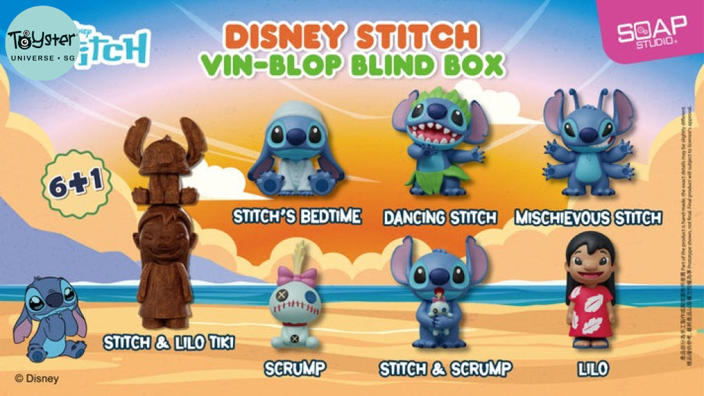 Soap Studio Disney Stitch Vin-Blop Blind Box - Disney