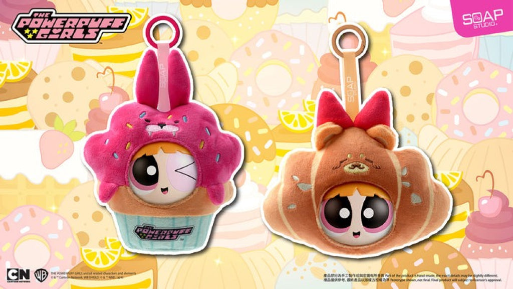 Soap Studio Powerpuff Girls Pastry Plush Blind Box - The Powerpuff Girls