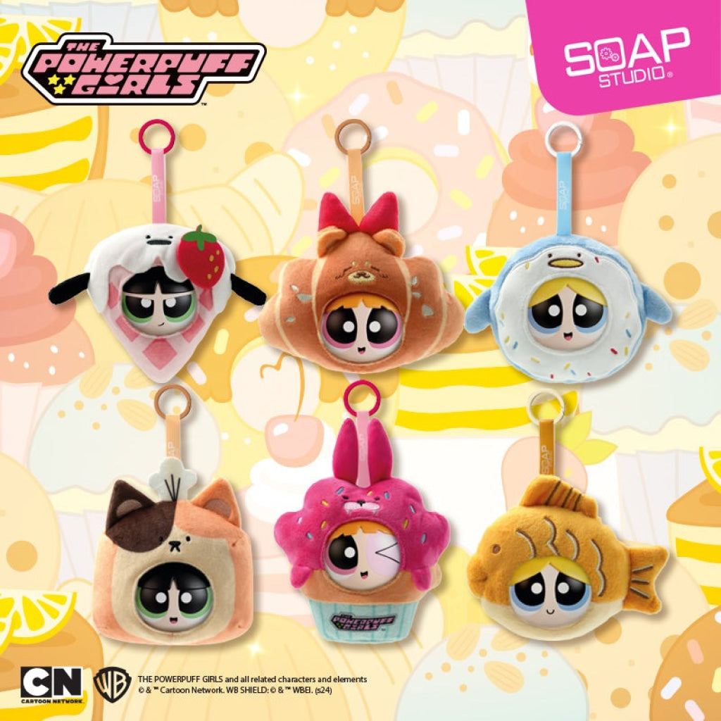 Soap Studio Powerpuff Girls Pastry Plush Blind Box - The Powerpuff Girls