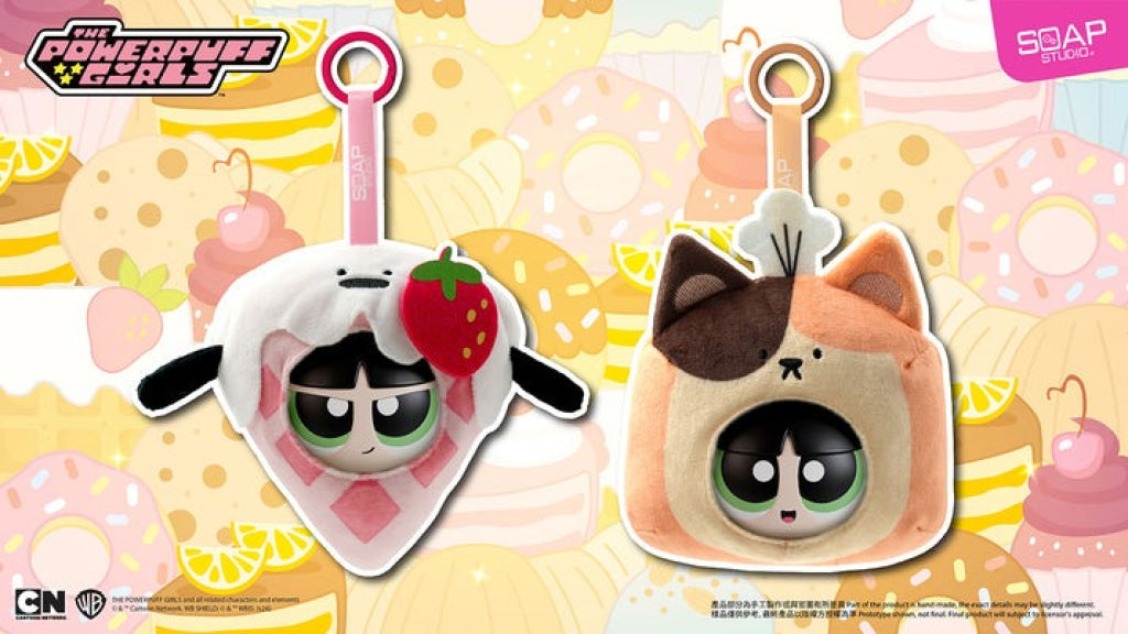 Soap Studio Powerpuff Girls Pastry Plush Blind Box - The Powerpuff Girls