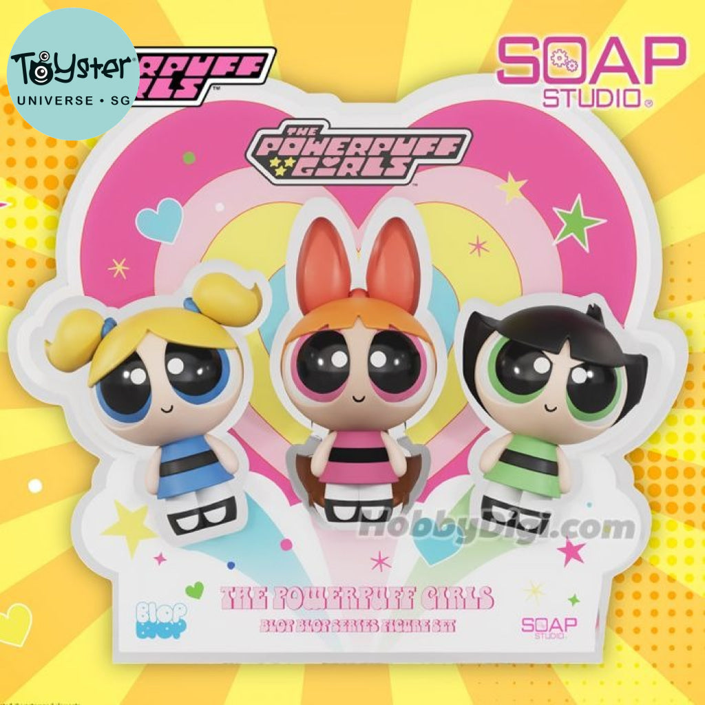 Soap Studio The Powerpuff Girls Blop Series Figure Set