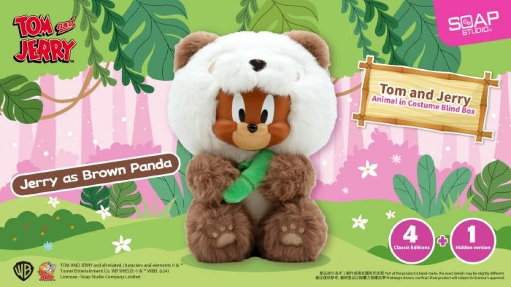 Soap Studio Tom And Jerry Animal In Costume Series Blind Box - Tom & Jerry