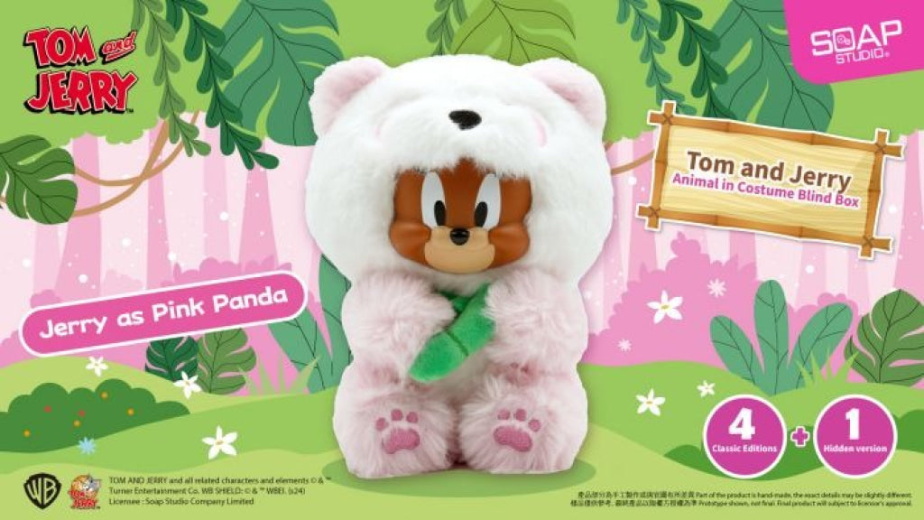 Soap Studio Tom And Jerry Animal In Costume Series Blind Box - Tom & Jerry