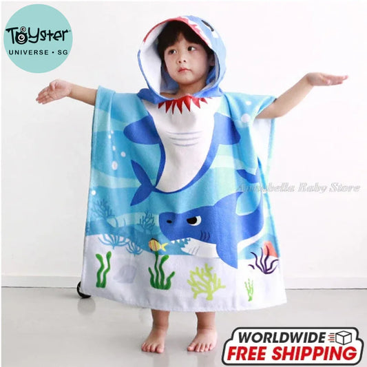 Soft Absorbent Quick-Drying Hooded Beach Towel