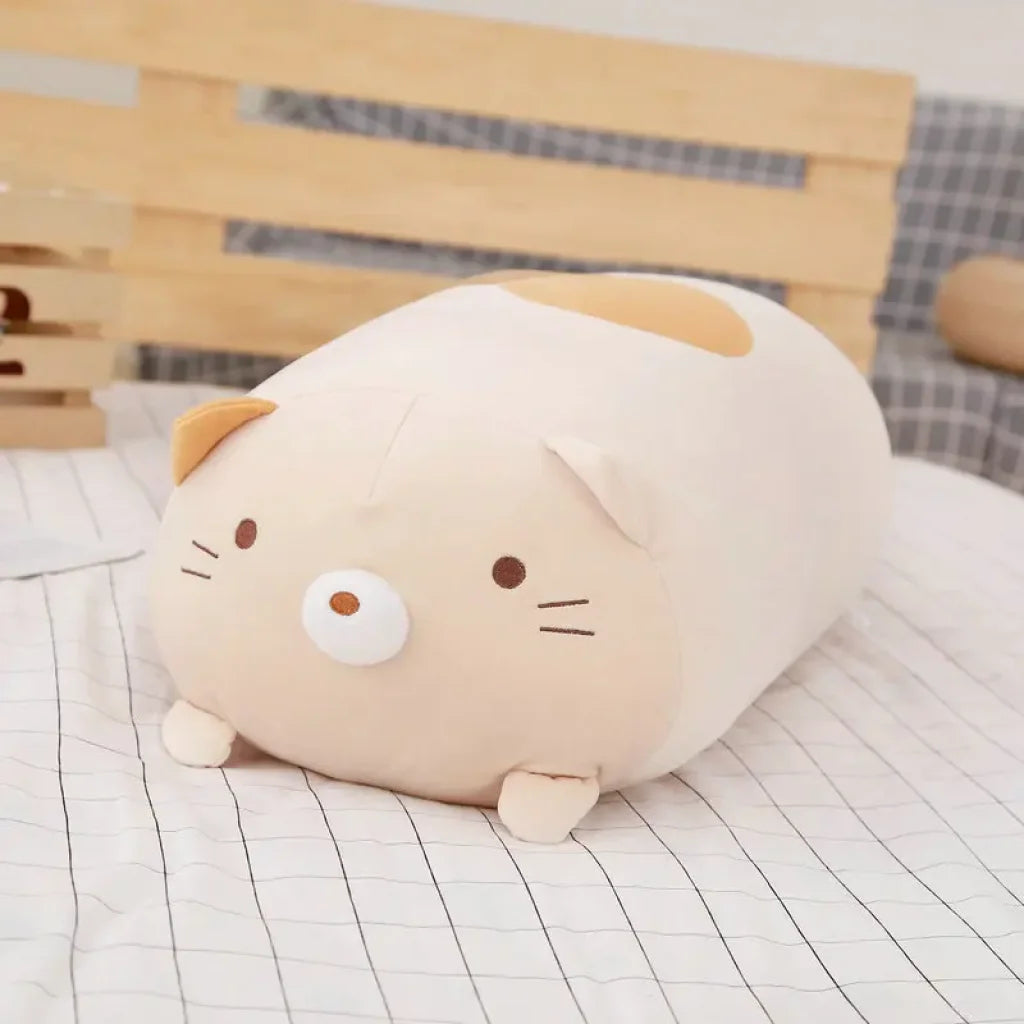 Soft Animal Cute Corner Cushion 20-90cm - brown / 90cm