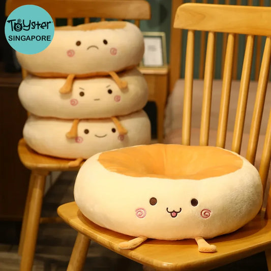 Soft Cushion Round Hole Bread-Shaped